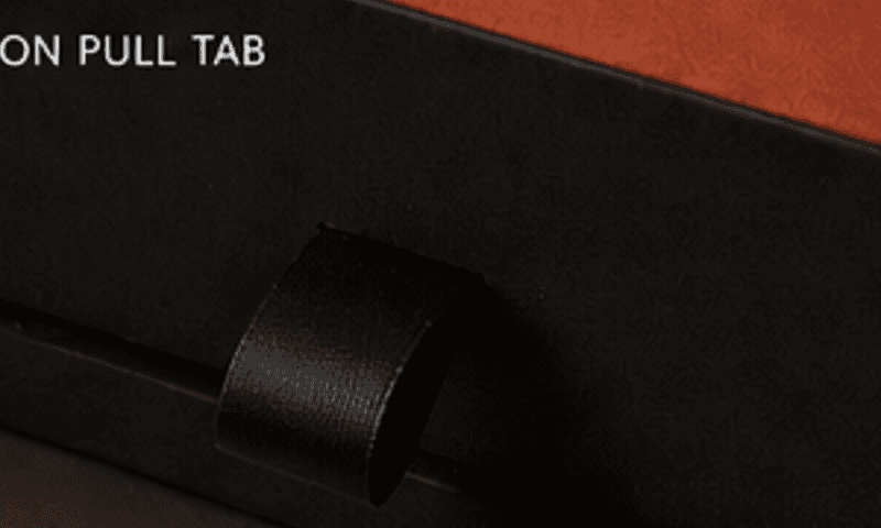 Satin ribbon pull